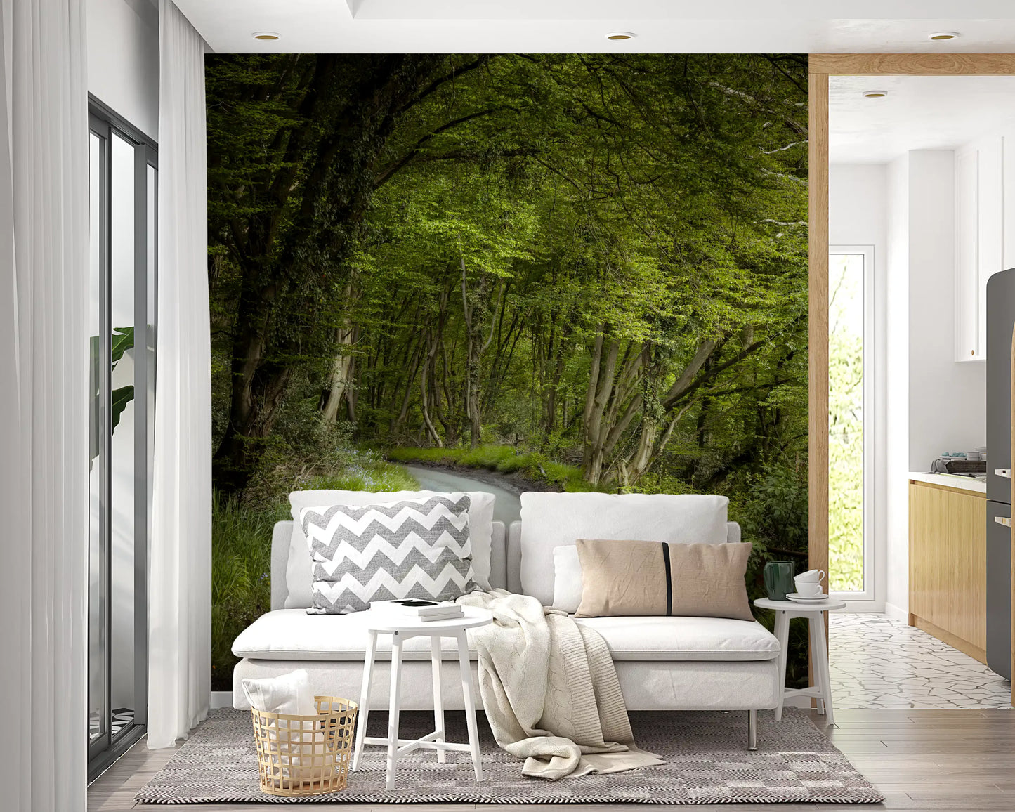 Enchanted Forest Pathway Wall Mural