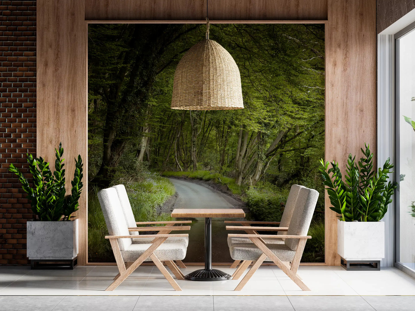Enchanted Forest Pathway Wall Mural