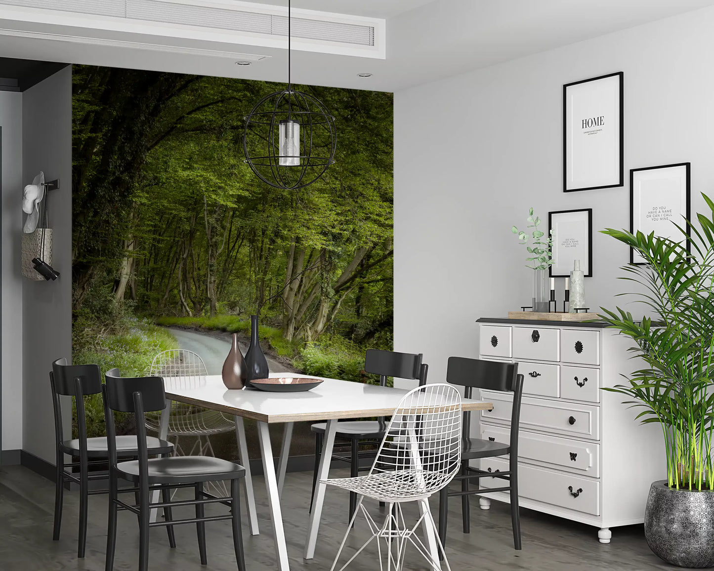 Enchanted Forest Pathway Wall Mural