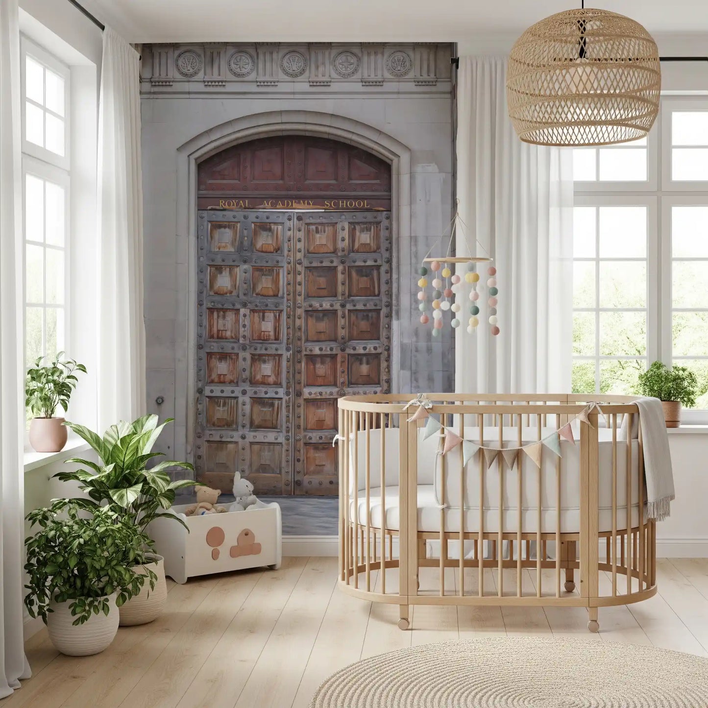 Historic Academy Portal Wall Mural