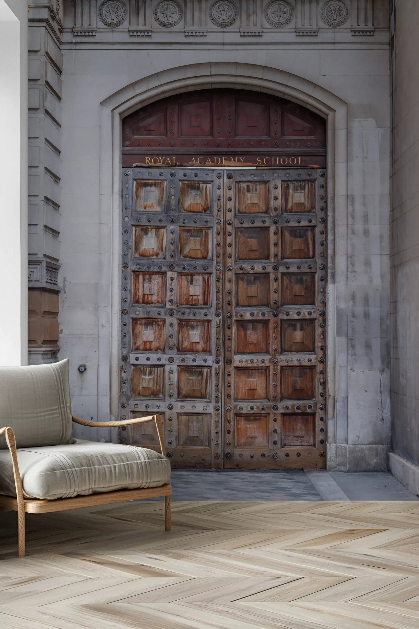 Historic Academy Portal Wall Mural