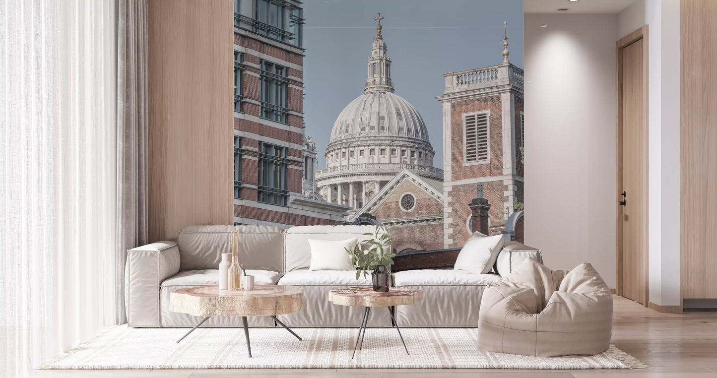 London's Majestic Dome Wall Mural