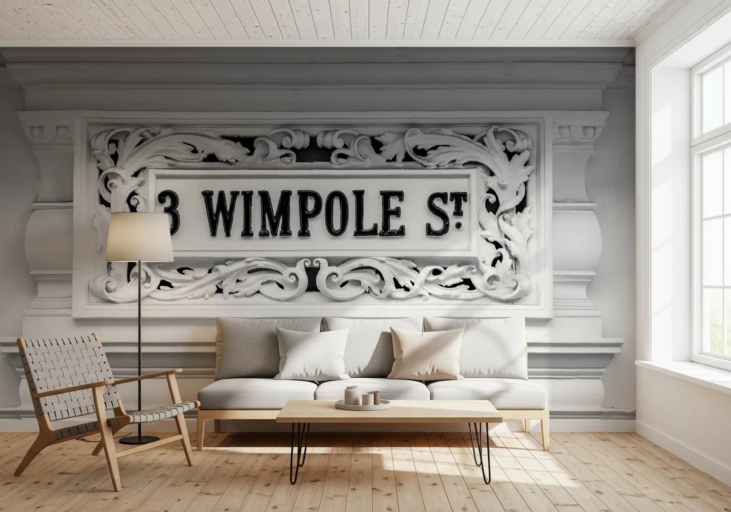 Wimpole Street Grandeur Wall Mural
