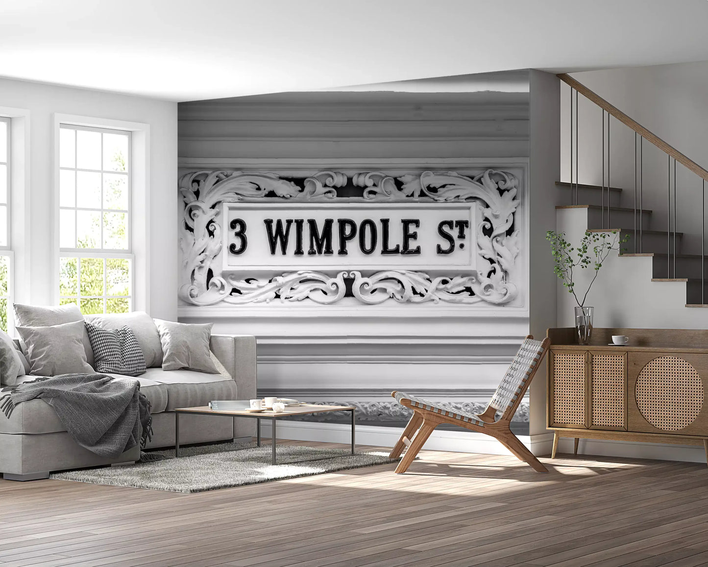 Wimpole Street Grandeur Wall Mural
