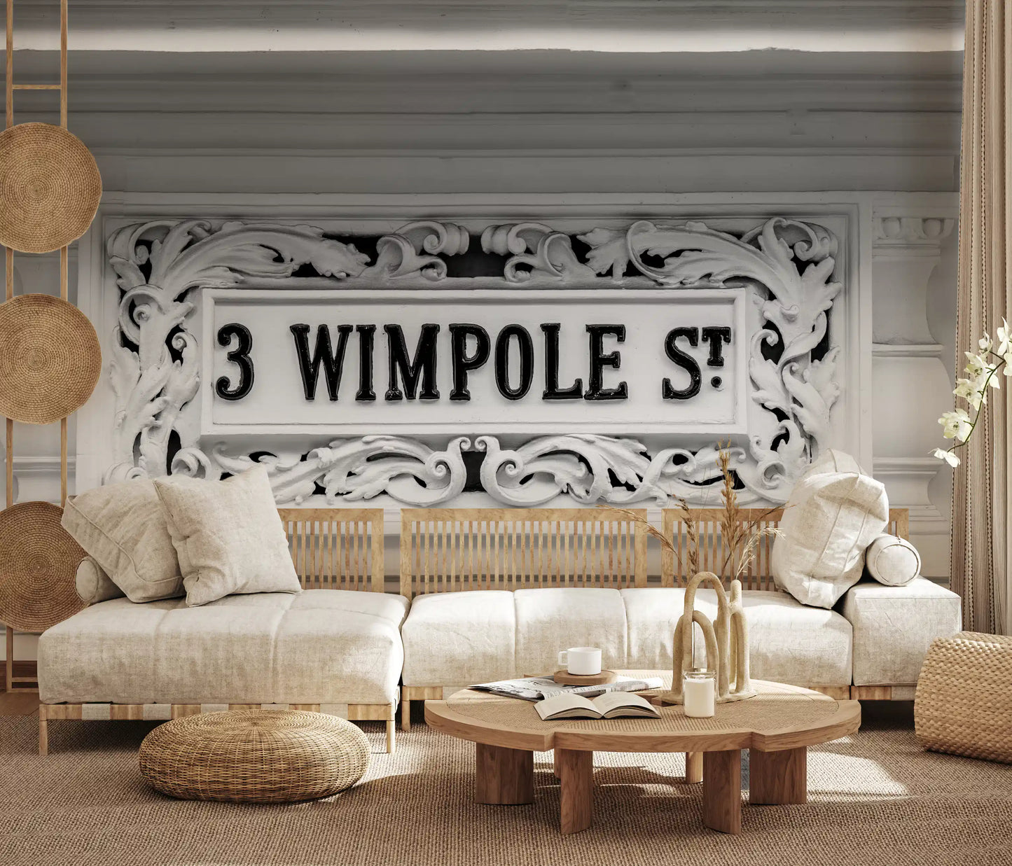 Wimpole Street Grandeur Wall Mural