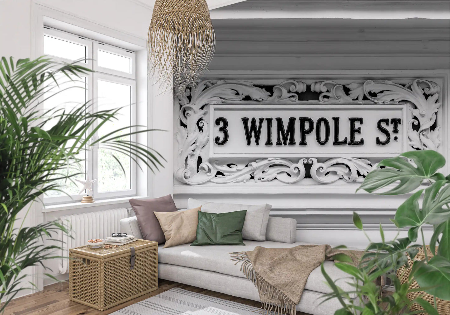 Wimpole Street Grandeur Wall Mural
