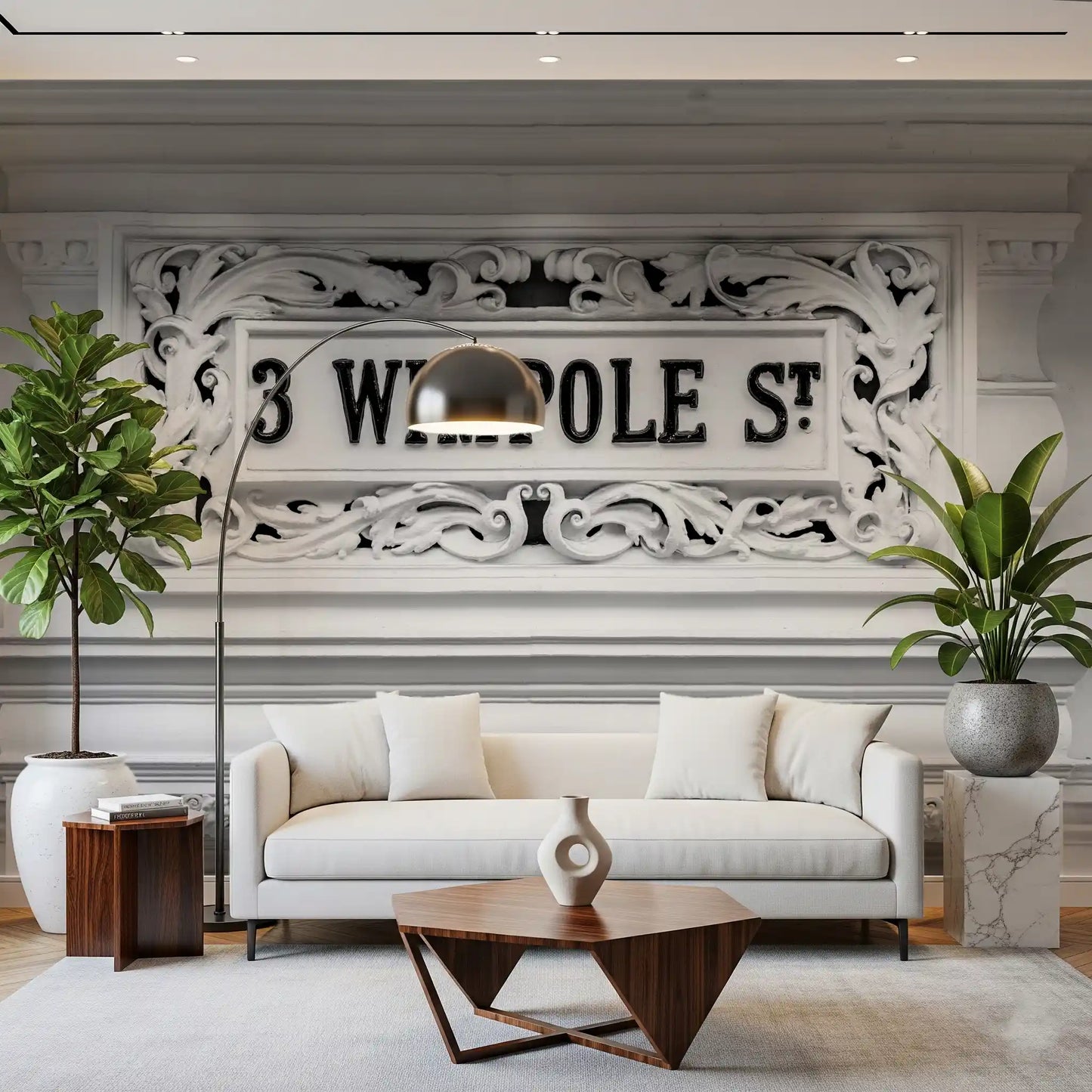 Wimpole Street Grandeur Wall Mural