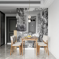 Heartfelt Village Entry Wall Mural