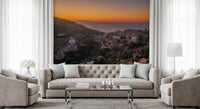 Golden Hour Coastline Serenity Wall Mural