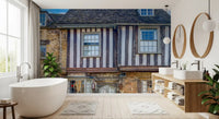 Cotswold Charm Cottage Wall Mural