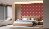 Gatsby Glamour Art Deco Fan Wallpaper Wallpaper⁠