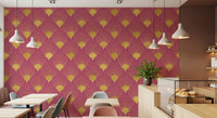 Gatsby Glamour Art Deco Fan Wallpaper Wallpaper⁠