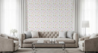 Whimsical Hearts and Dashed Trails Wallpaper⁠