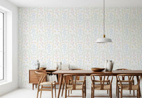 Sweet Scandinavian Floral Vines Wallpaper⁠