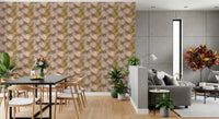 King Protea and Pincushion Botanical Wallpaper