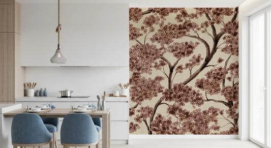 Never Ending Trailing Tree - Fall Wall Mural