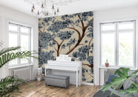 Never Ending Trailing Tree - Winter Wall Mural