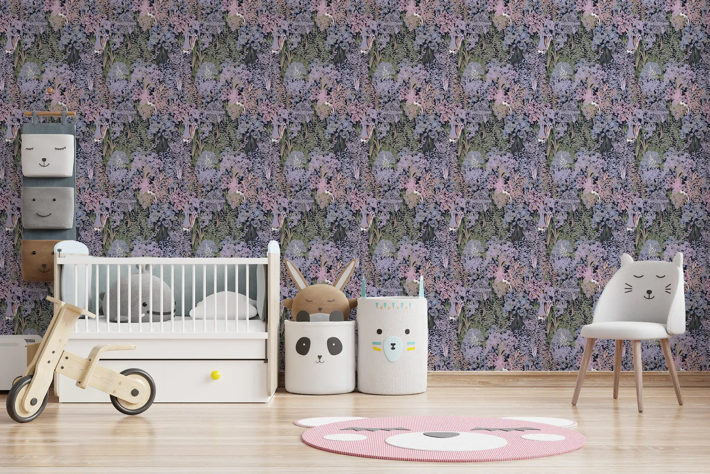 Secret Woodland Meadow Wall Decor Wallpaper⁠