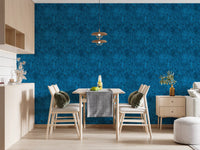Midnight Blue Enchanted Forest Wallpaper⁠