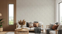 Delicate Meadow Silhouette Neutral Wallpaper Wallpaper⁠