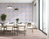 Whimsical Pastel Meadow Floral Wallpaper Wallpaper⁠