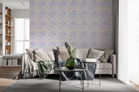 Whimsical Pastel Meadow Floral Wallpaper Wallpaper⁠