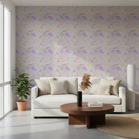Whimsical Pastel Meadow Floral Wallpaper Wallpaper⁠