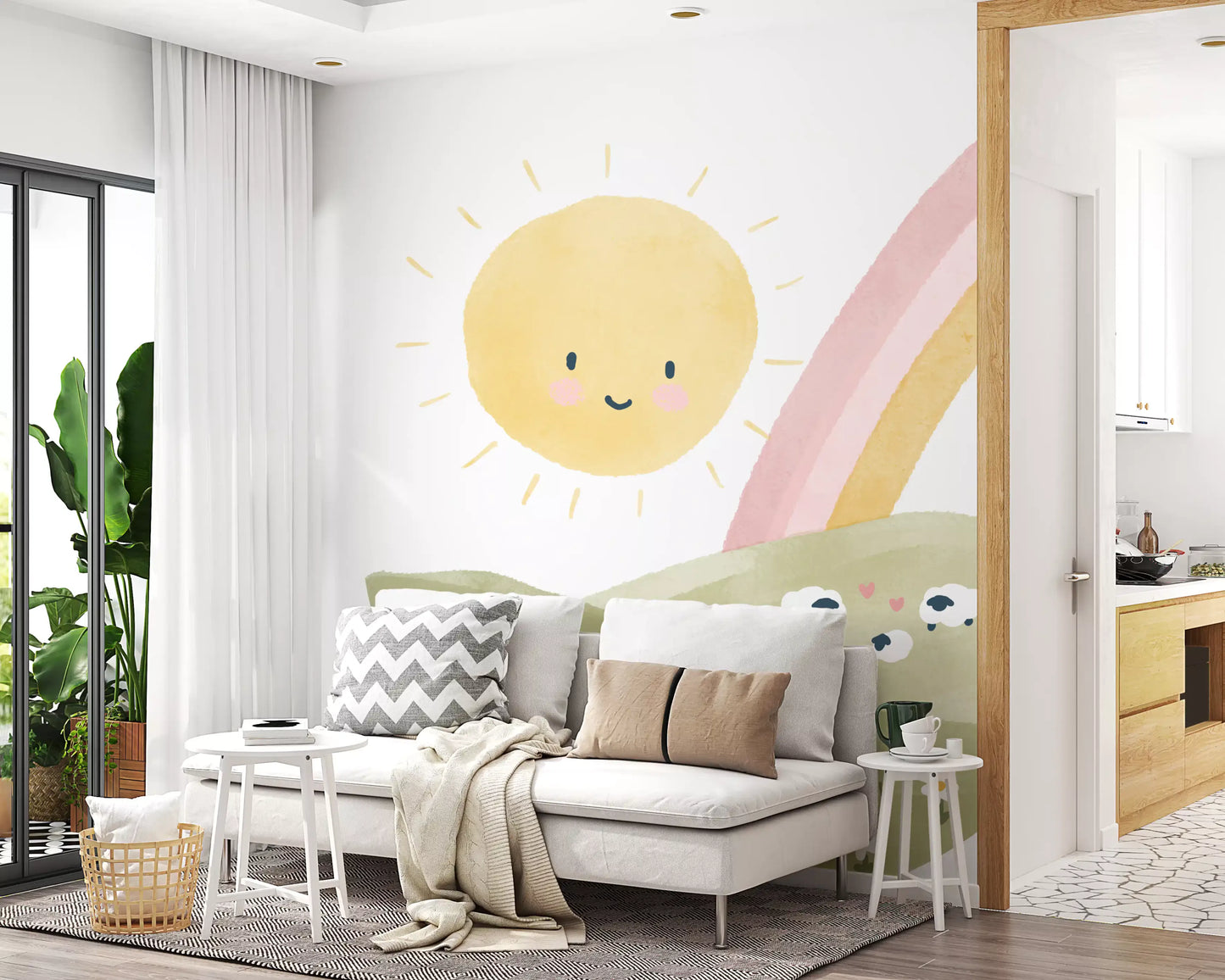 Welcome to the Flock Wall Mural