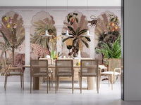 Mughal Colonnade Safari Jungle Wallpaper Wall Mural