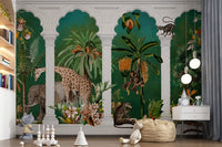 Majestic Mughal Archway Safari Wall Mural Wall Mural