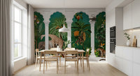 Majestic Mughal Archway Safari Wall Mural Wall Mural