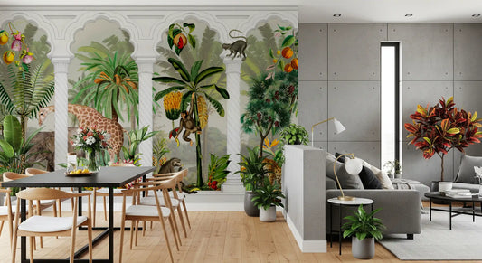 Imperial Archway Tropical Safari Wall Mural