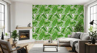 Tropical leaves Wallpaper⁠