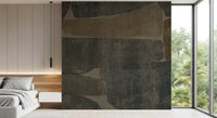 Big blocky slabs fill a textured stone wall mural, GD10811
