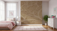 Organic Pebble Cell Textured wall mural shown in a close view, GD10815
