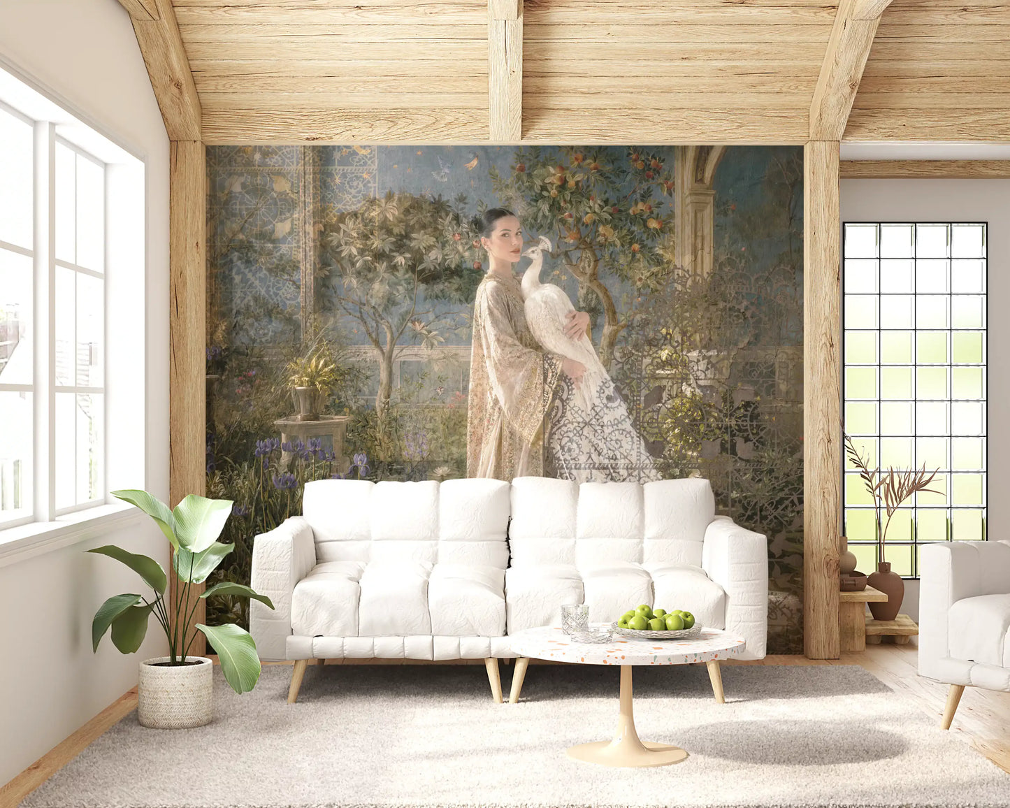 Enchanted Palace Garden Wallpaper Wall Mural