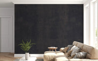 Dark Industrial Concrete Wall Wall Mural