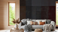 Crimson and Charcoal Plaster Wall Decor Wall Mural