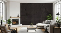 Industrial Charcoal Abstract Shapes Wallpaper Wall Mural