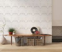 Industrial Distressed White Plaster Wallpaper Wallpaper⁠