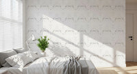 Industrial Distressed White Plaster Wallpaper Wallpaper⁠