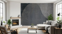 Slate Arches Abstract Industrial Wall Mural