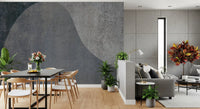 Slate Arches Abstract Industrial Wall Mural