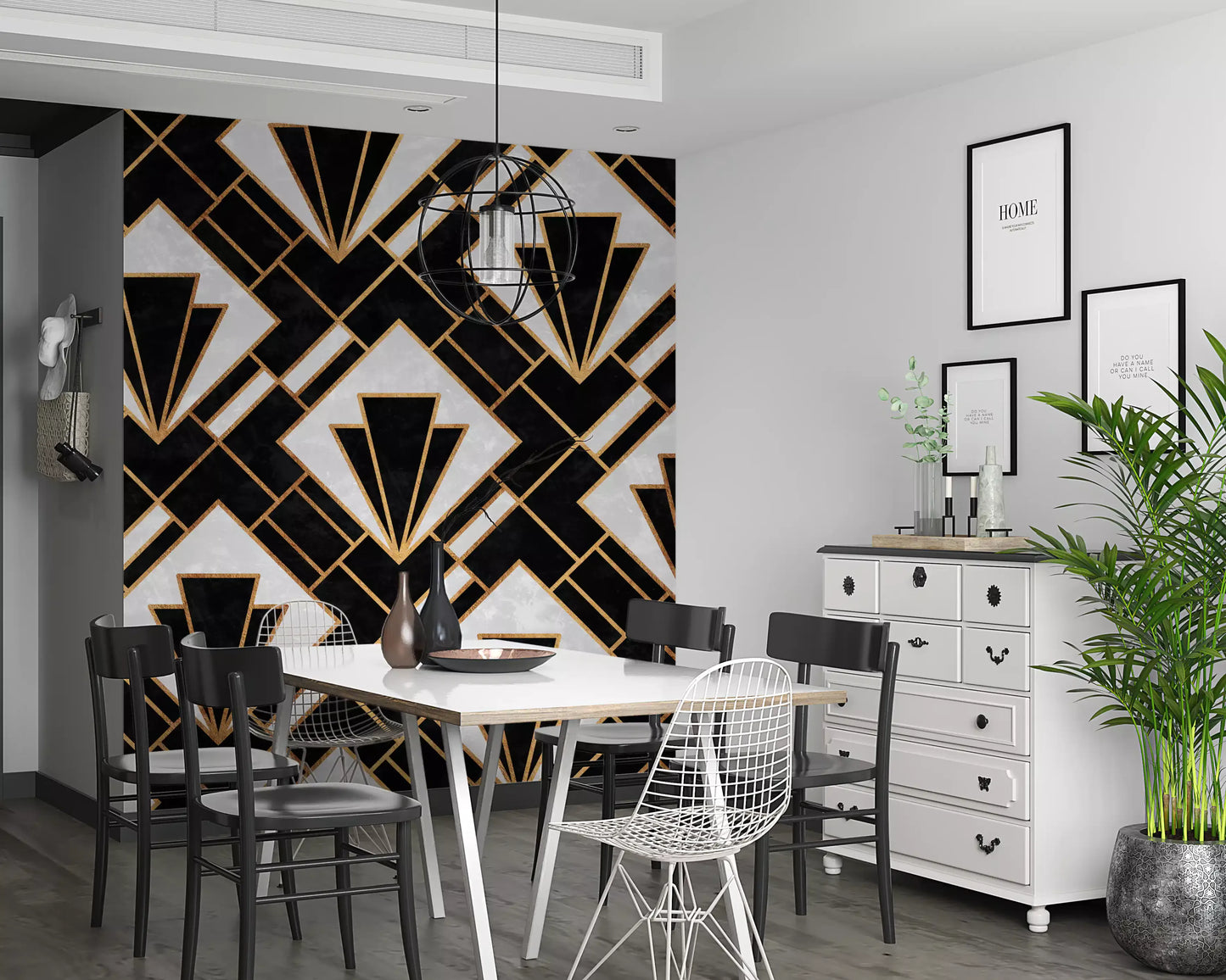 Art Deco Luxe Wall Mural