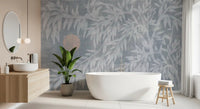 Serene Bamboo and Rising Sun Wall Mural