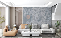 Serene Bamboo and Rising Sun Wall Mural