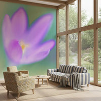 Ethereal Lavender Bloom Wall Mural