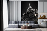 Parisian Night Architectural Perspective Wall Mural