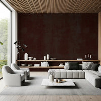 Deep Crimson and Dark Charcoal Grunge Texture Wall Mural