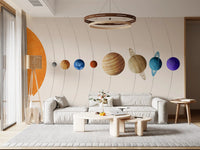 Planet Parade Wall Mural